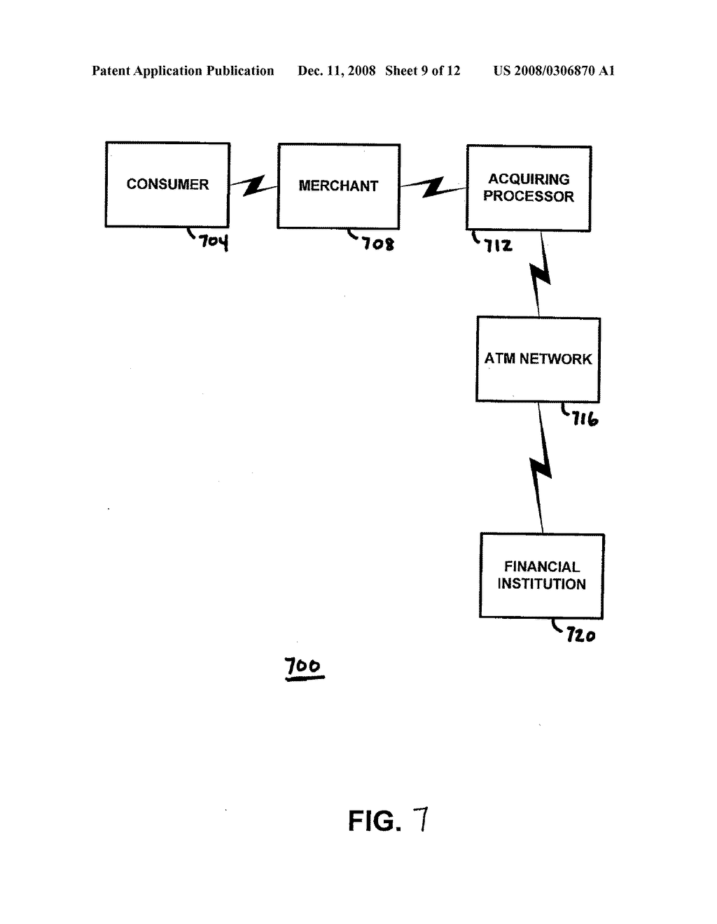 PIN-LESS ATM PROCESSING SYSTEM - diagram, schematic, and image 10