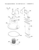 UPRIGHT VACUUM CLEANER diagram and image