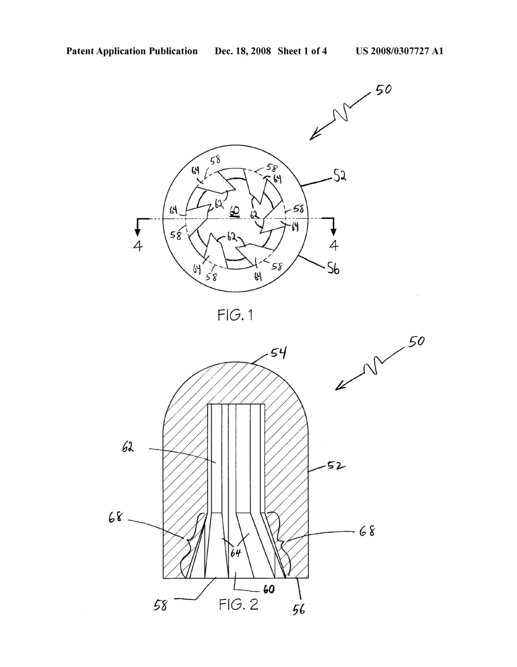 Molded Polymer Cap with Conformable Internal Structure - diagram, schematic, and image 02