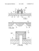 Shaped profile assembly to bridge a construction element joint diagram and image