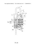 Lock having an indicatory lock core diagram and image