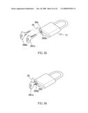 Lock having an indicatory lock core diagram and image