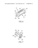 Rekeyable lock cylinder structure diagram and image