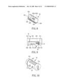 Rekeyable lock cylinder structure diagram and image