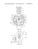 Rekeyable lock cylinder structure diagram and image