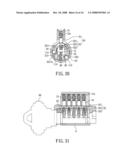 Rekeyable lock cylinder structure diagram and image