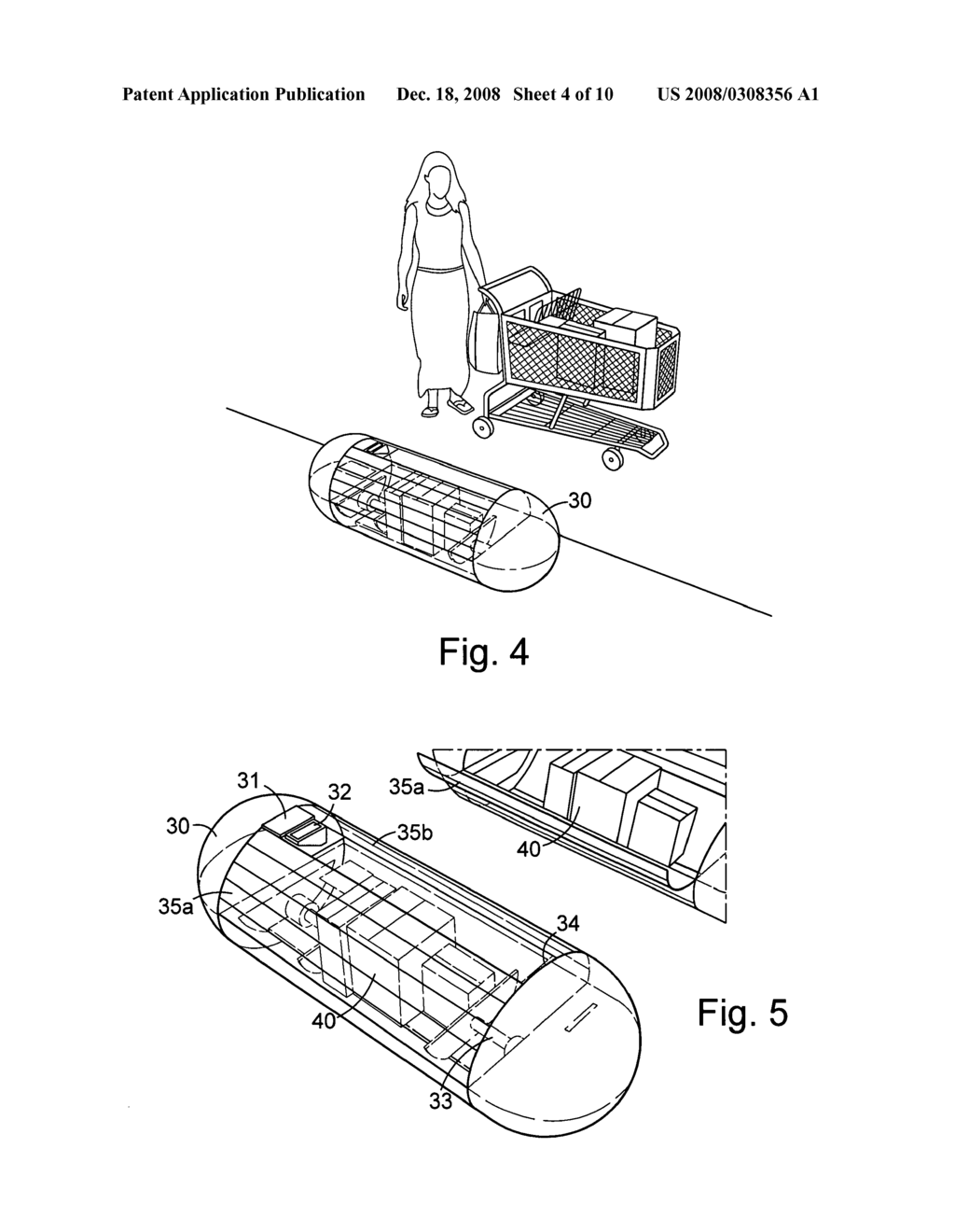 Shopping complex, a method of operating a shopping complex, and a method and system for conveying goods in a shopping complex - diagram, schematic, and image 05