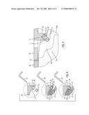 Aesthetic conduit end cap structure having concealed anchor attachments diagram and image