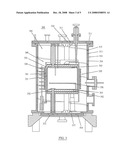 INDUCTION FURNACE SUSCEPTOR FOR HEATING A WORKPIECE IN AN INERT ATMOSPHERE OR IN A VACUUM diagram and image