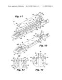 Interlocking buttress material retention system diagram and image