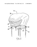 Device to improve the positioning of a retardation system of a parachute canopy by magnetism diagram and image