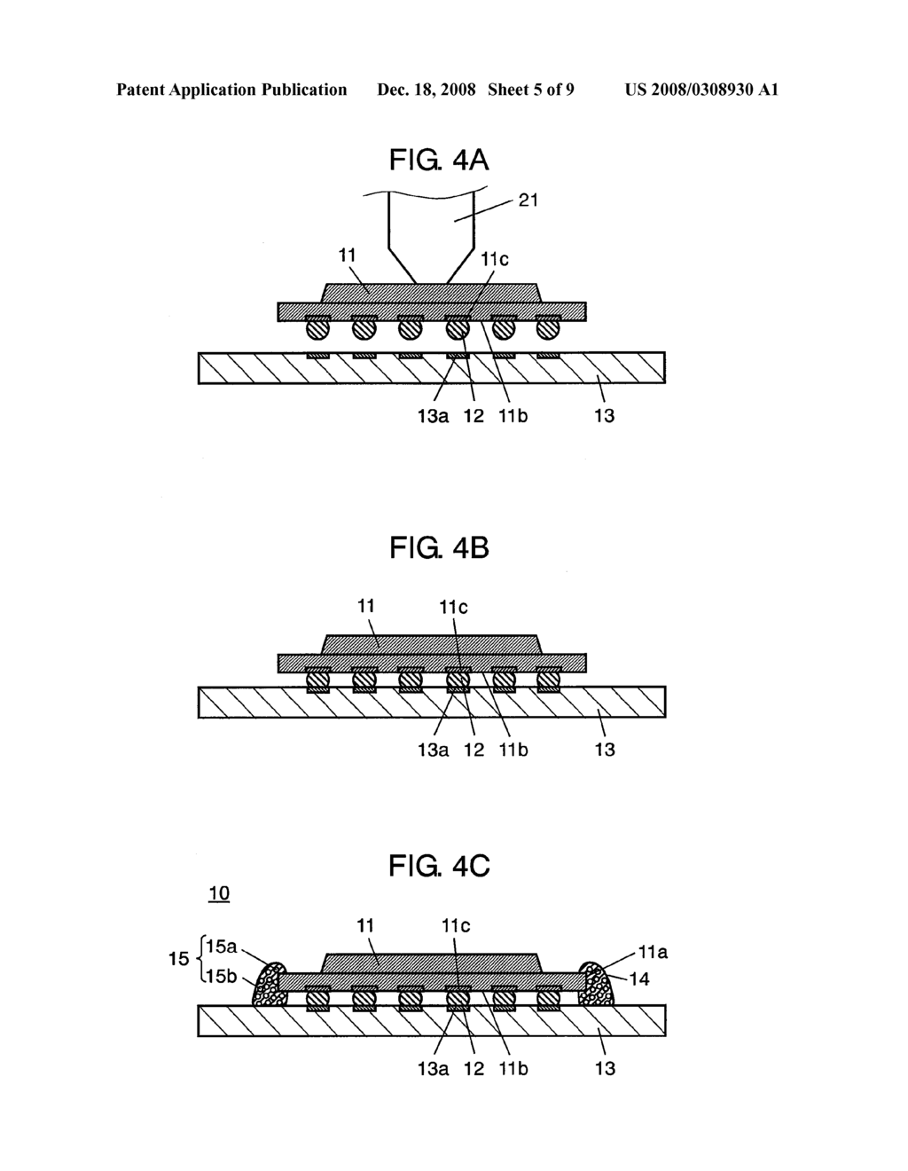 SEMICONDUCTOR DEVICE MOUNTING STRUCTURE, MANUFACTURING METHOD, AND REMOVAL METHOD OF SEMICONDUCTOR DEVICE - diagram, schematic, and image 06