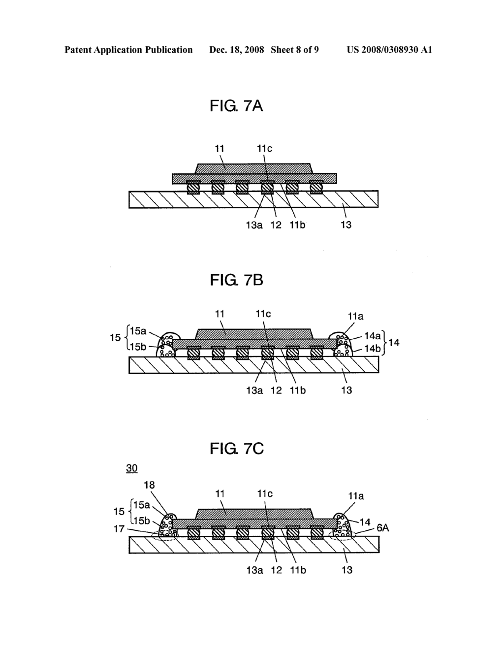 SEMICONDUCTOR DEVICE MOUNTING STRUCTURE, MANUFACTURING METHOD, AND REMOVAL METHOD OF SEMICONDUCTOR DEVICE - diagram, schematic, and image 09