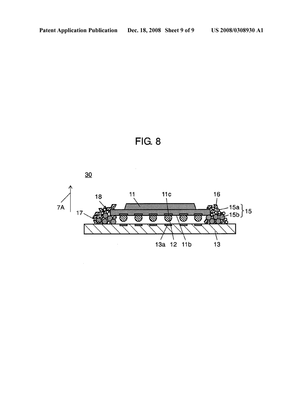 SEMICONDUCTOR DEVICE MOUNTING STRUCTURE, MANUFACTURING METHOD, AND REMOVAL METHOD OF SEMICONDUCTOR DEVICE - diagram, schematic, and image 10