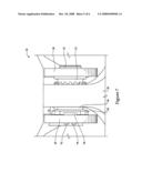 Two-piece expandable thrust washer and machine using same diagram and image