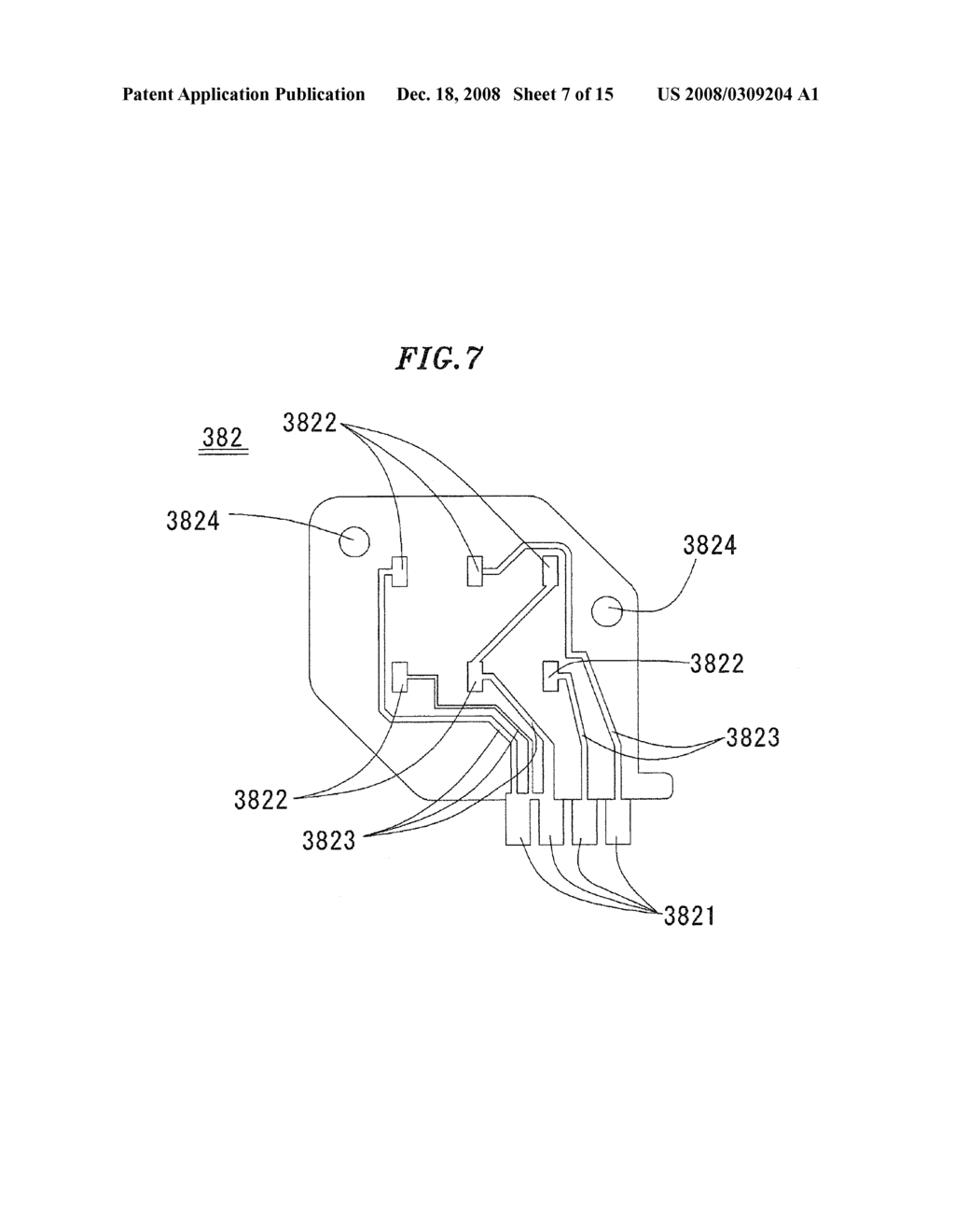 CIRCUIT BOARD AND BRUSHLESS MOTOR USING THE SAME - diagram, schematic, and image 08