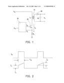 METHOD AND APPARATUS FOR DETECTING SWITCHING CURRENT OF MAGNETIC DEVICE OPERATED IN CONTINUOUS CURRENT MODE diagram and image