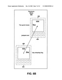 Accelerometer based extended display diagram and image