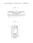 INPUT DEVICE, MOBILE TERMINAL HAVING THE SAME, AND USER INTERFACE THEREOF diagram and image