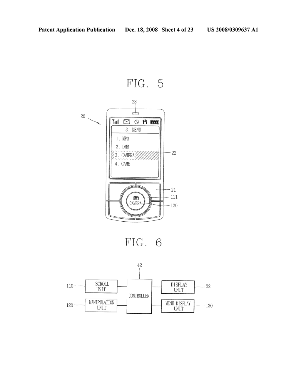 INPUT DEVICE, MOBILE TERMINAL HAVING THE SAME, AND USER INTERFACE THEREOF - diagram, schematic, and image 05