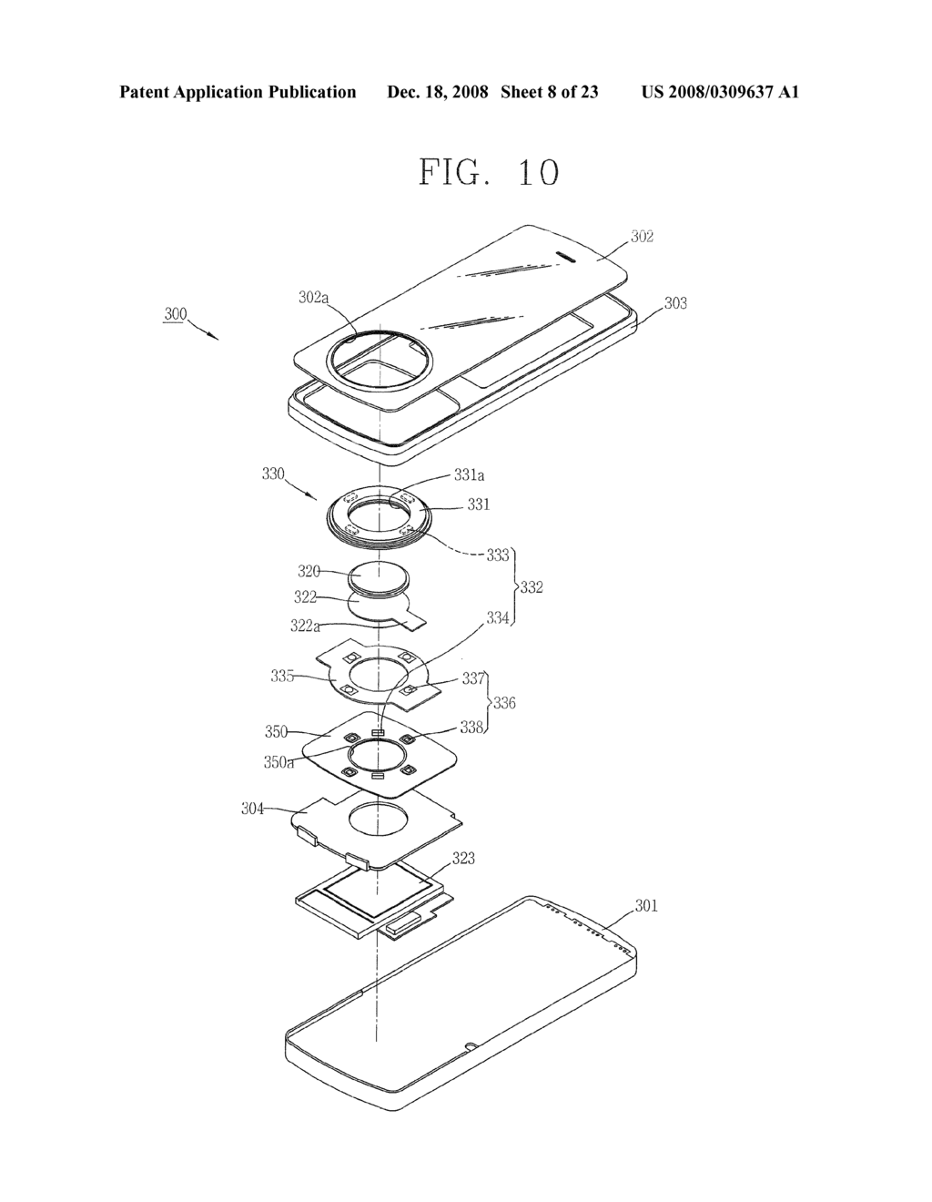 INPUT DEVICE, MOBILE TERMINAL HAVING THE SAME, AND USER INTERFACE THEREOF - diagram, schematic, and image 09