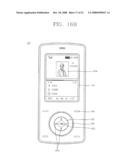 INPUT DEVICE, MOBILE TERMINAL HAVING THE SAME, AND USER INTERFACE THEREOF diagram and image