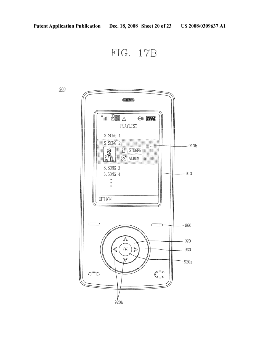 INPUT DEVICE, MOBILE TERMINAL HAVING THE SAME, AND USER INTERFACE THEREOF - diagram, schematic, and image 21