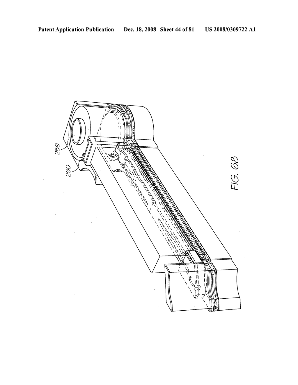 LOW PRESSURE NOZZLE FOR AN INKJET PRINTER - diagram, schematic, and image 45
