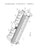 PRINTER WITH PRINTHEAD CARTRIDGE AND PRINTER BODY THAT SIMULTANEOUSLY ENGAGE AN INK CARTRIDGE diagram and image