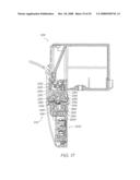 PRINTER WITH PRINTHEAD CARTRIDGE AND PRINTER BODY THAT SIMULTANEOUSLY ENGAGE AN INK CARTRIDGE diagram and image