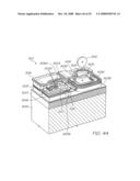 PRINTER WITH PRINTHEAD CARTRIDGE AND PRINTER BODY THAT SIMULTANEOUSLY ENGAGE AN INK CARTRIDGE diagram and image