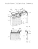 PRINTER WITH PRINTHEAD CARTRIDGE AND PRINTER BODY THAT SIMULTANEOUSLY ENGAGE AN INK CARTRIDGE diagram and image