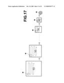 Method, apparatus and program for image processing diagram and image