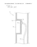 Wall assembly, wall assembly with display screen, and architecture diagram and image