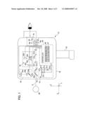 Instrument for measuring a refractive power diagram and image