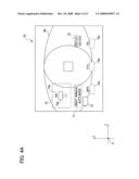 Instrument for measuring a refractive power diagram and image