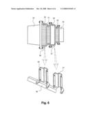 Cooling structure for high voltage electrical parts of a hybrid electric vehicle diagram and image