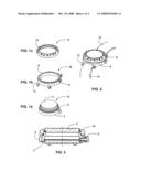 Modular watch and device for securing a watch strap to a watch casing diagram and image