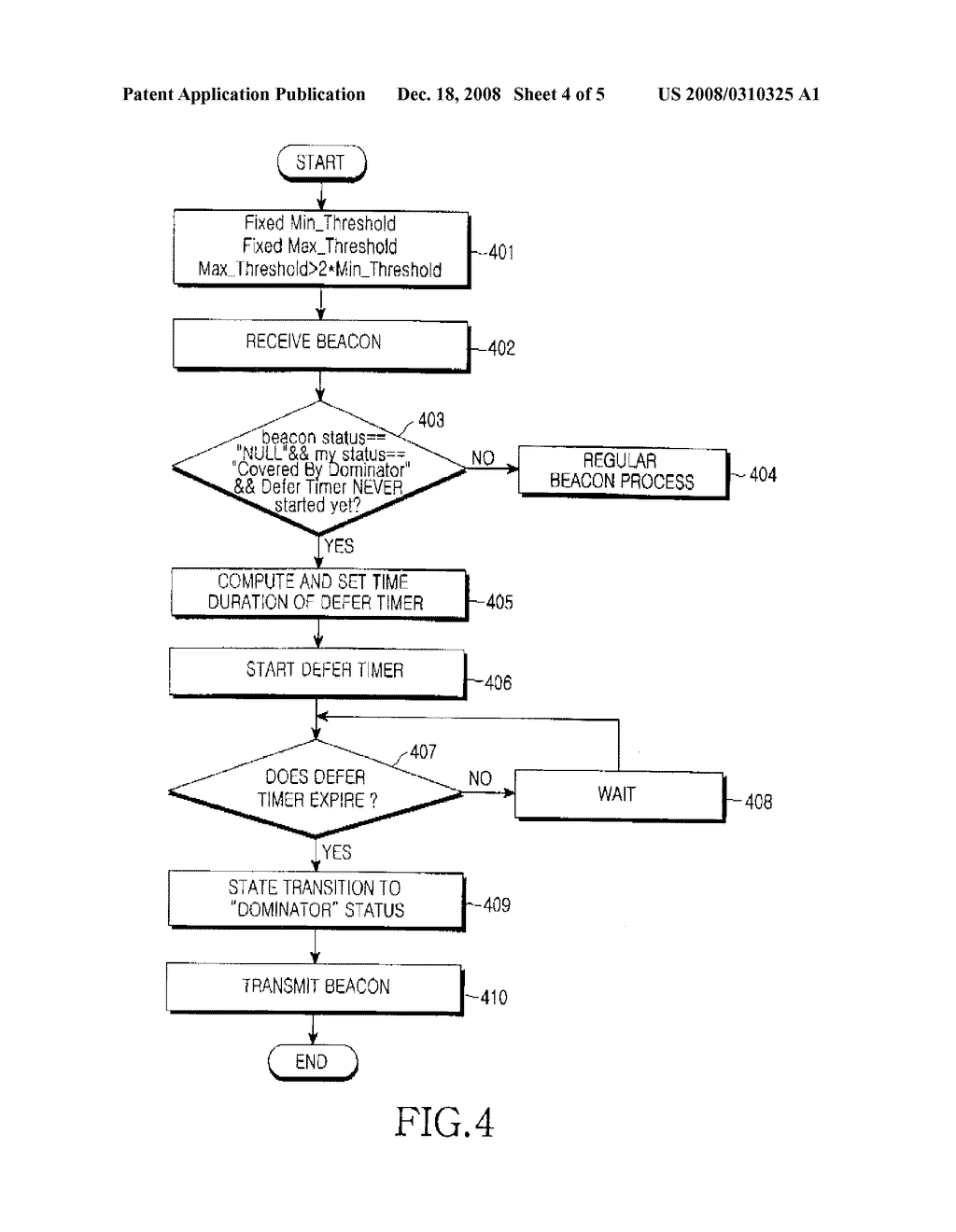 METHOD FOR CONSTRUCTING VIRTUAL BACKBONE IN WIRELESS SENSOR NETWORK - diagram, schematic, and image 05