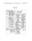 Communication terminal and recording medium diagram and image