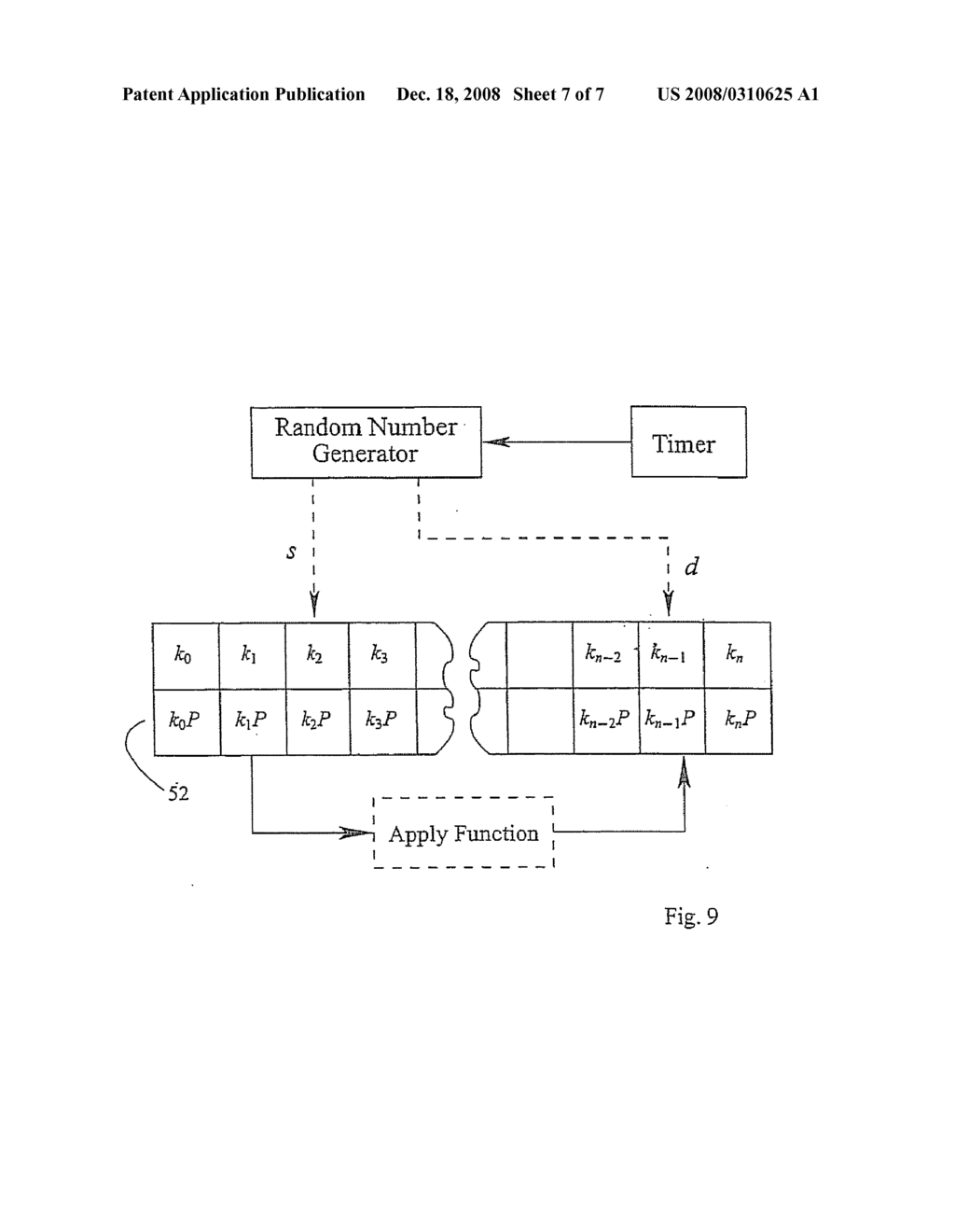 DIGITAL SIGNATURE ON A SMARTCARD - diagram, schematic, and image 08