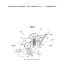 FIXING DEVICE FOR IMAGE FORMING DEVICE, CAPABLE OF ADJUSTING NIP FORCE BETWEEN HEATING ROLLER AND PRESSURE ROLLER diagram and image