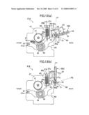 FIXING DEVICE FOR IMAGE FORMING DEVICE, CAPABLE OF ADJUSTING NIP FORCE BETWEEN HEATING ROLLER AND PRESSURE ROLLER diagram and image