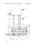 Water pumping device by using pressure differential diagram and image