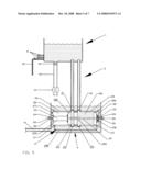 Water pumping device by using pressure differential diagram and image