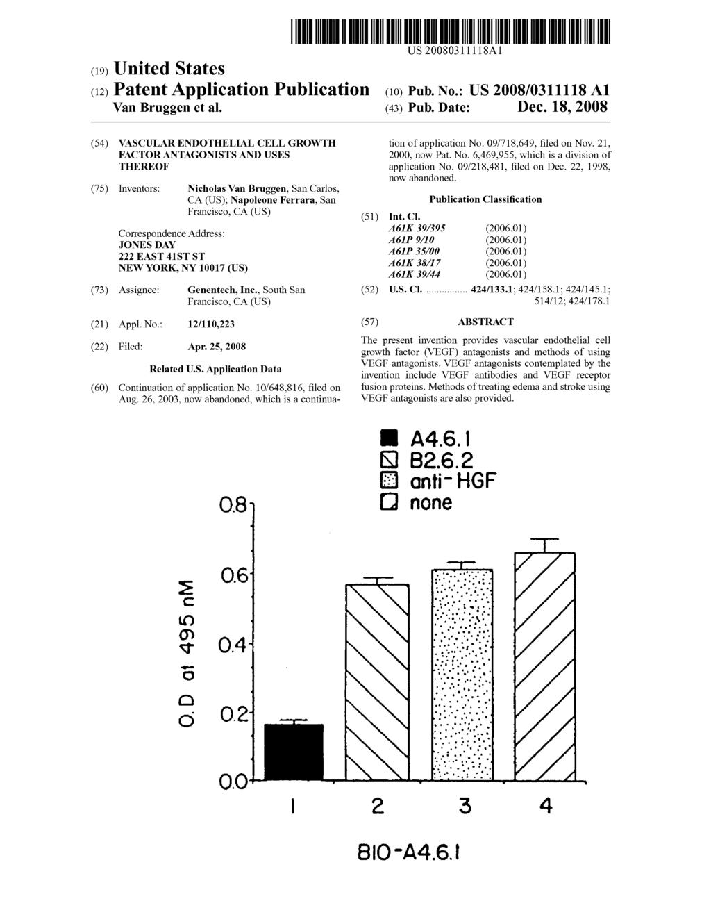 VASCULAR ENDOTHELIAL CELL GROWTH FACTOR ANTAGONISTS AND USES THEREOF - diagram, schematic, and image 01