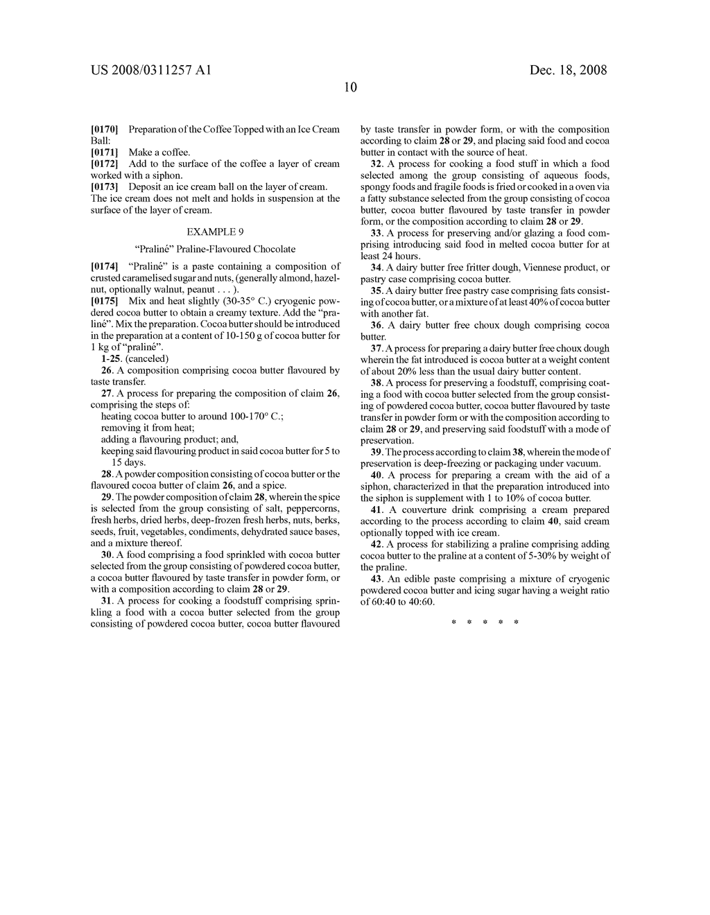 Use of Cocoa Butter in Culinary Preparations - diagram, schematic, and image 11