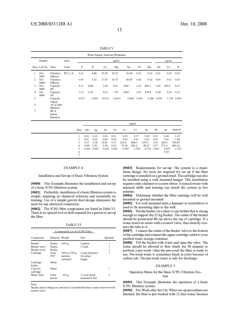 Methods and Compositions for Removal of Arsenic and Heavy Metals From Water - diagram, schematic, and image 17