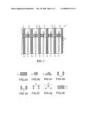 PROCEDURE AND DEVICE FOR STICKING OBJECTS diagram and image