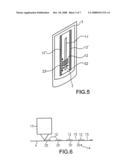 PROCEDURE AND DEVICE FOR STICKING OBJECTS diagram and image